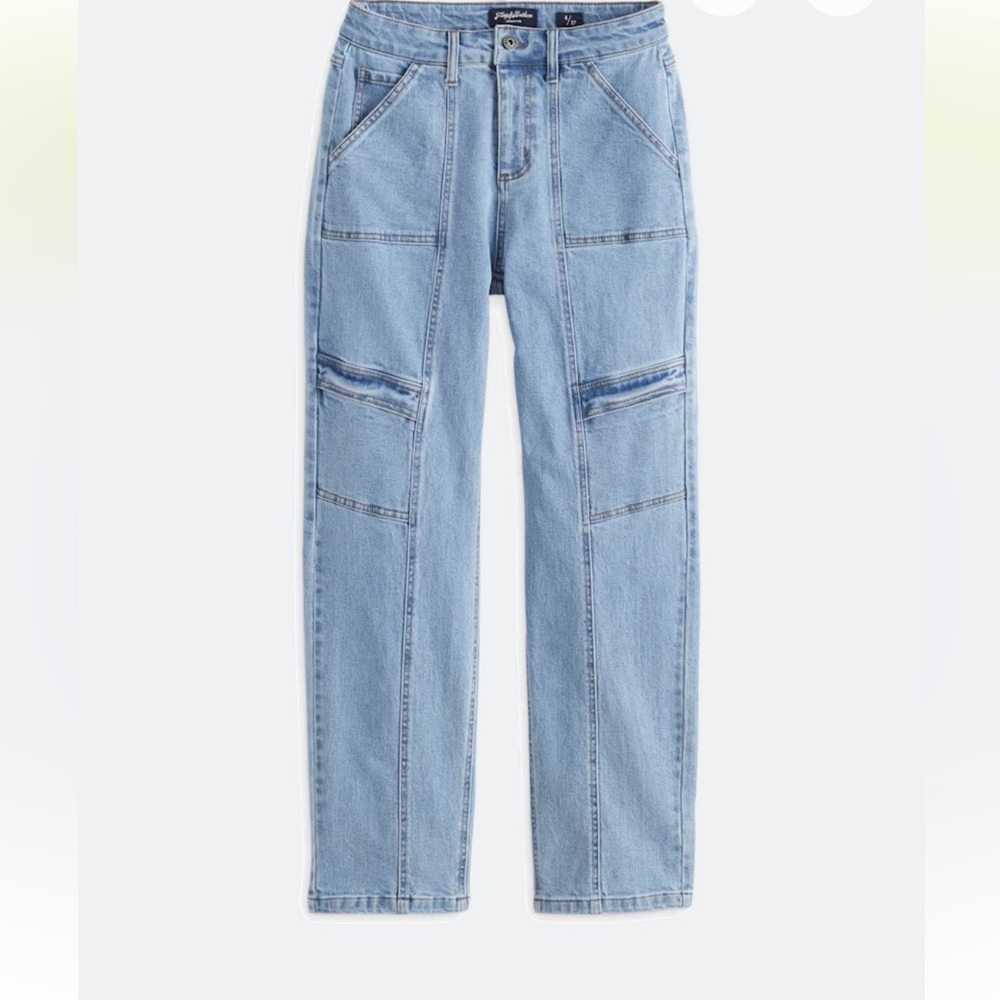 FLAG & ANTHEM CALLIE CARGO WOMENS DENIM JEANS